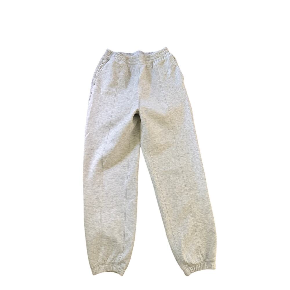 Women's Abercrombie YPB Small Light Gray Cozy Jogger Sweatpants 💘